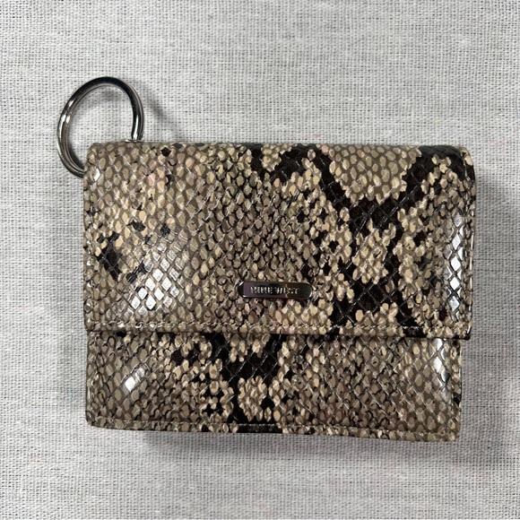 Nine West Snakeskin Print Purse with Matching Coin Purse - Picture 8 of 11
